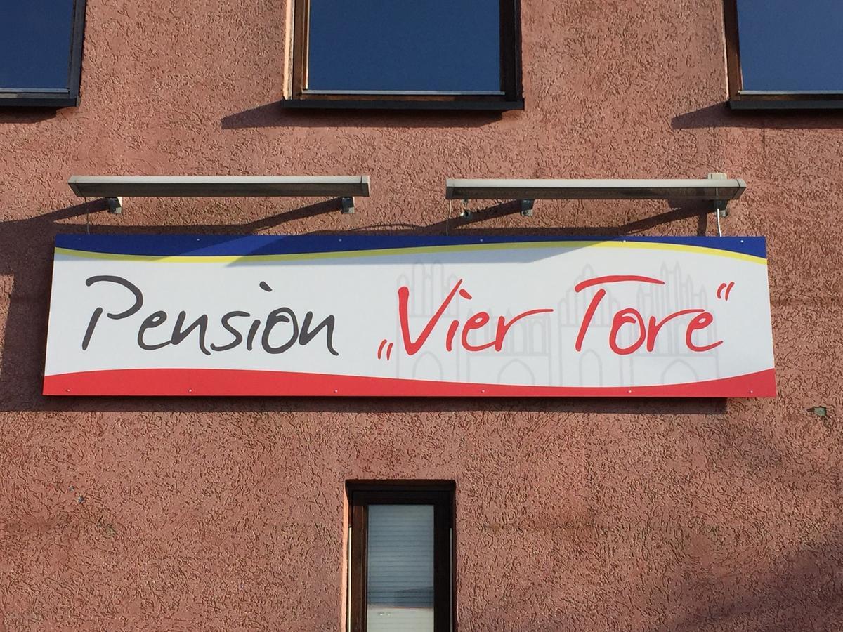Pension ,,Vier Tore" Neubrandenburg Luaran gambar